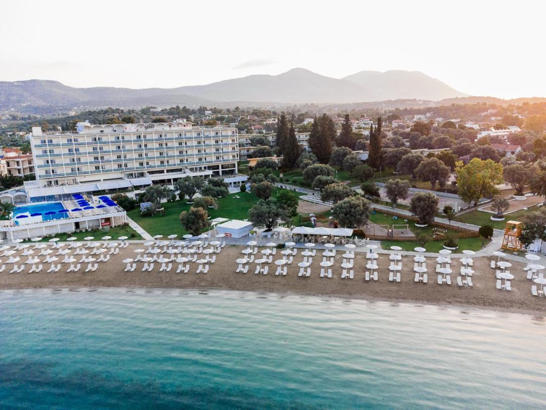 Palmariva Beach Hotel Erétria Exterior foto